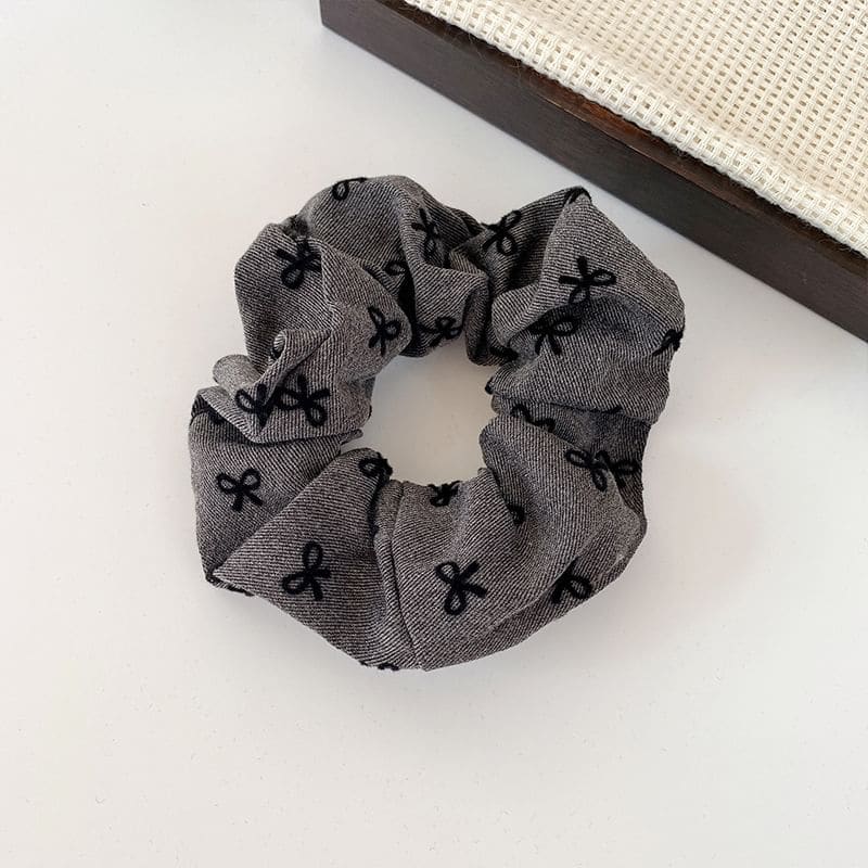 Textile Scrunchie - Hair Fashion Accessories