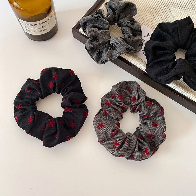 Textile Scrunchie - Hair Fashion Accessories