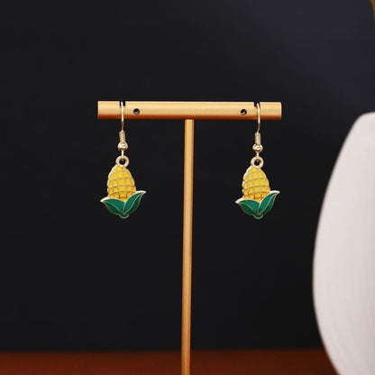 Thanksgiving Glaze Drop Earring