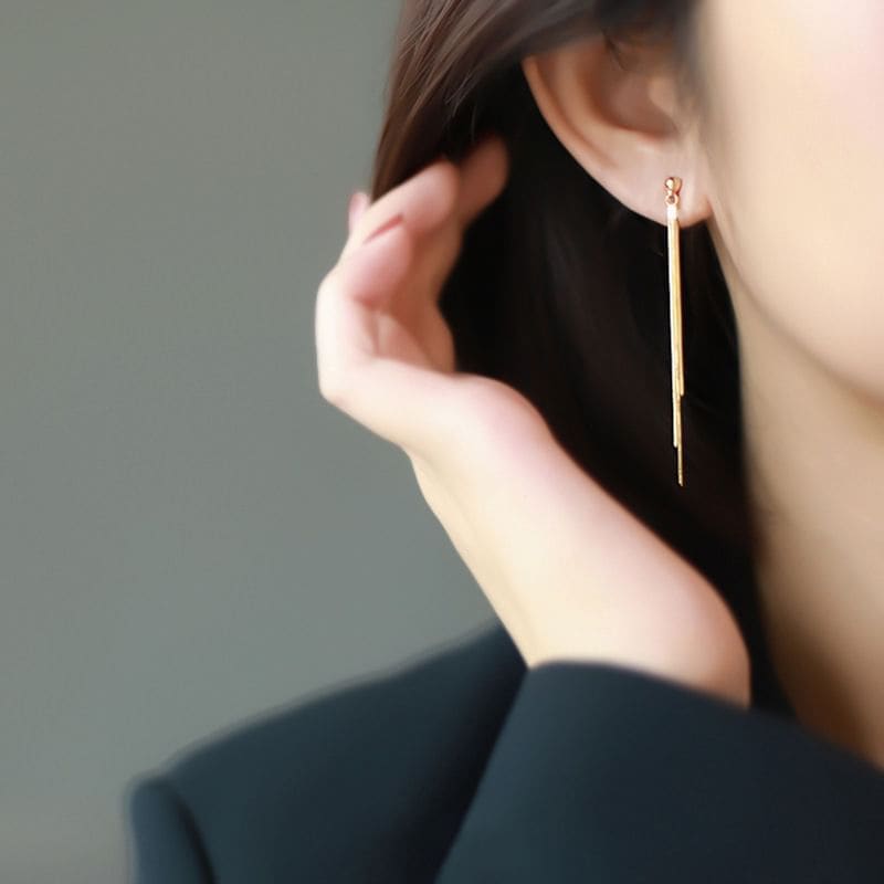 Threader Earring / Clip On Earring