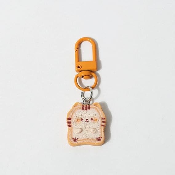 Toast Animal Bag Charm Keyring (Various Designs)