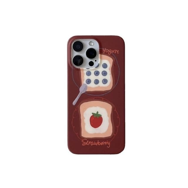 Toast Phone Case - iPhone 16 Pro Max / 16 Pro / 16 Plus