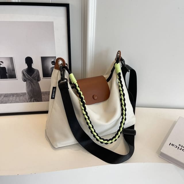 Top Handle Crossbody Bag - Off-White / One Size