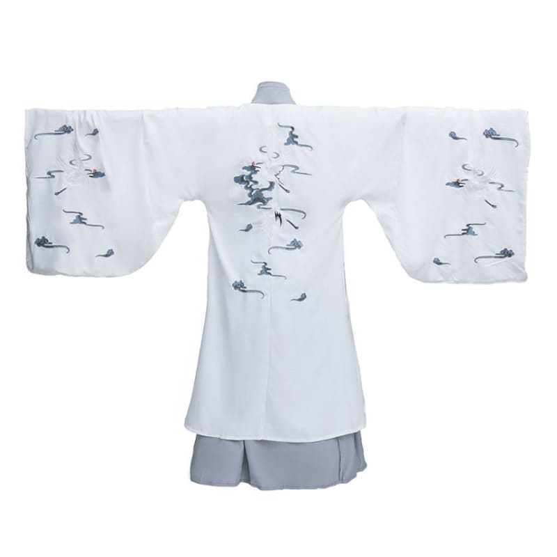 Traditional Chinese Costume Embroidered Robe / Long