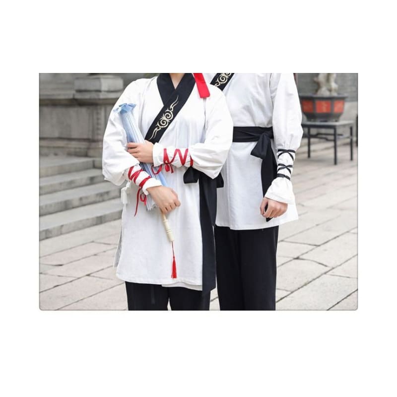 Traditional Chinese Costume Open Front Jacket / Long