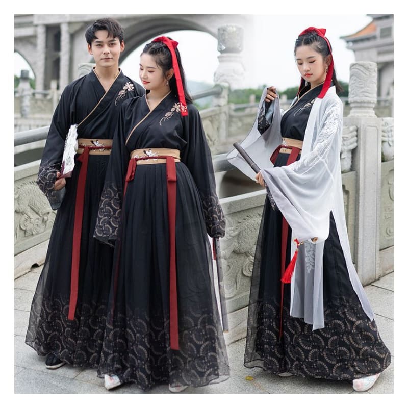 Traditional Chinese Couple Matching Costume Long