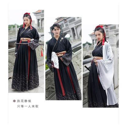 Traditional Chinese Couple Matching Costume Long