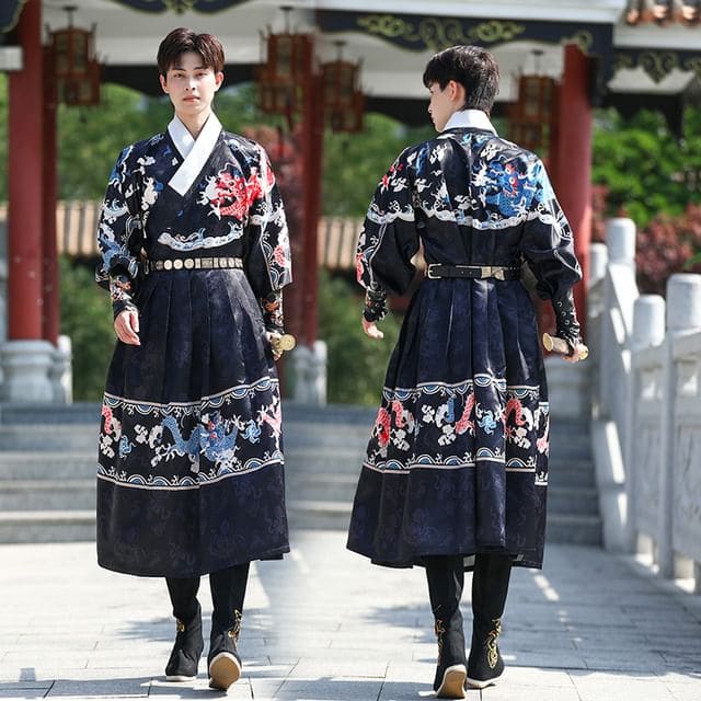 Traditional Chinese Embroidered Costume / Belt / Wristband