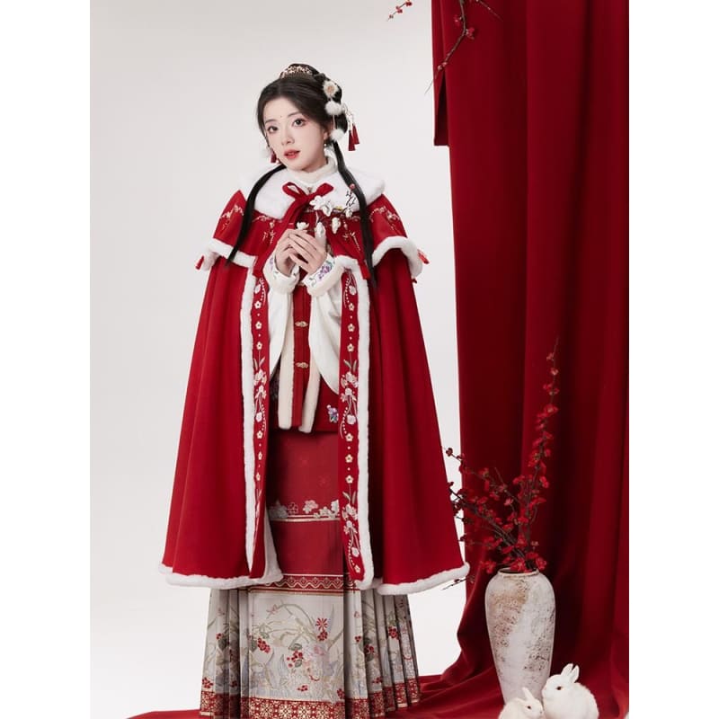 Traditional Chinese Embroidered Open Front Coat