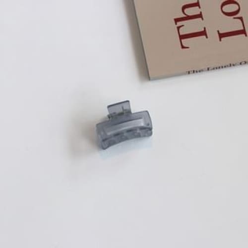 Translucent Hair Clamp (Various Designs) - 17 - Rectangle