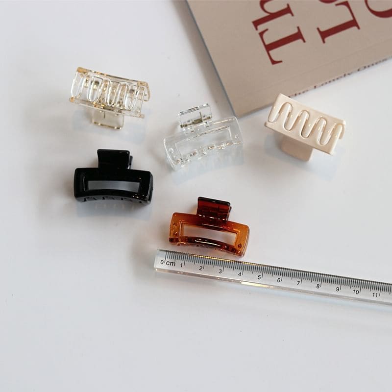 Translucent Hair Clamp (Various Designs)