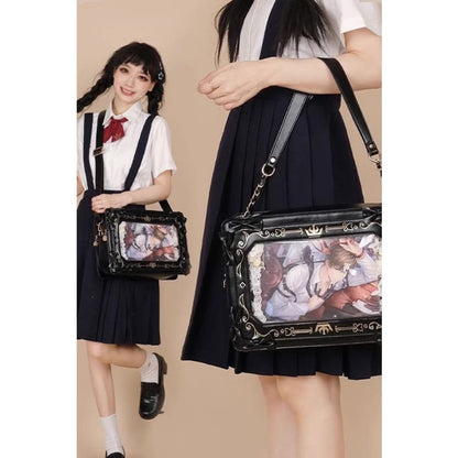 Transparent Princess Bow Shoulder Bag