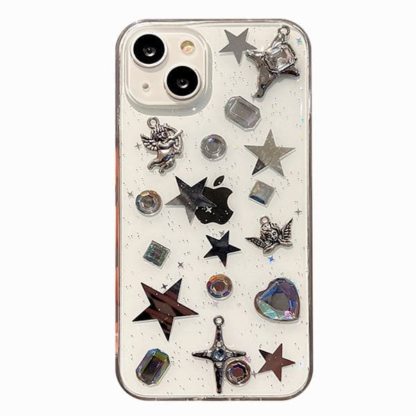 Transparent Star iPhone Case - iPhone X / Transparent