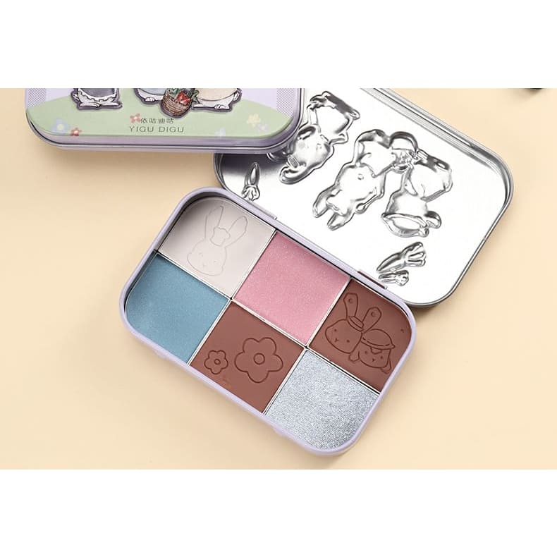 Travel Series Metal Box Eyeshadow Palette #01