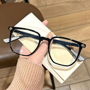 Trendy Square Glasses ON1449 - Black