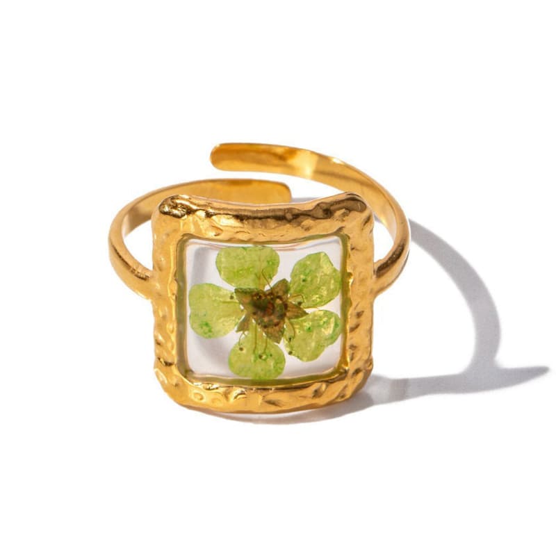 Vintage Flowers Rings - Ajustable / 3 - ring