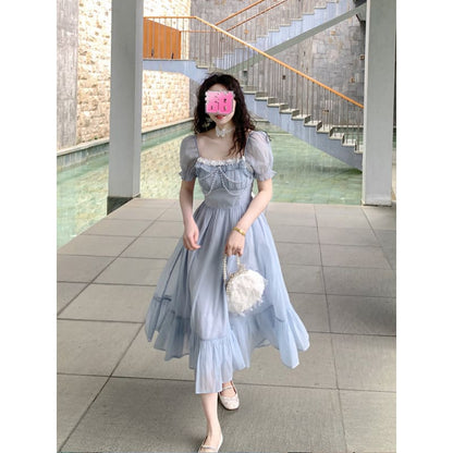 Vintage Romantic Pearl Princess Dress SP17453 - Harajuku Kawaii Fashion Anime Clothes Fashion Store - SpreePicky