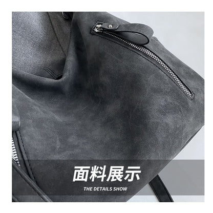 Washed Shoulder Bag