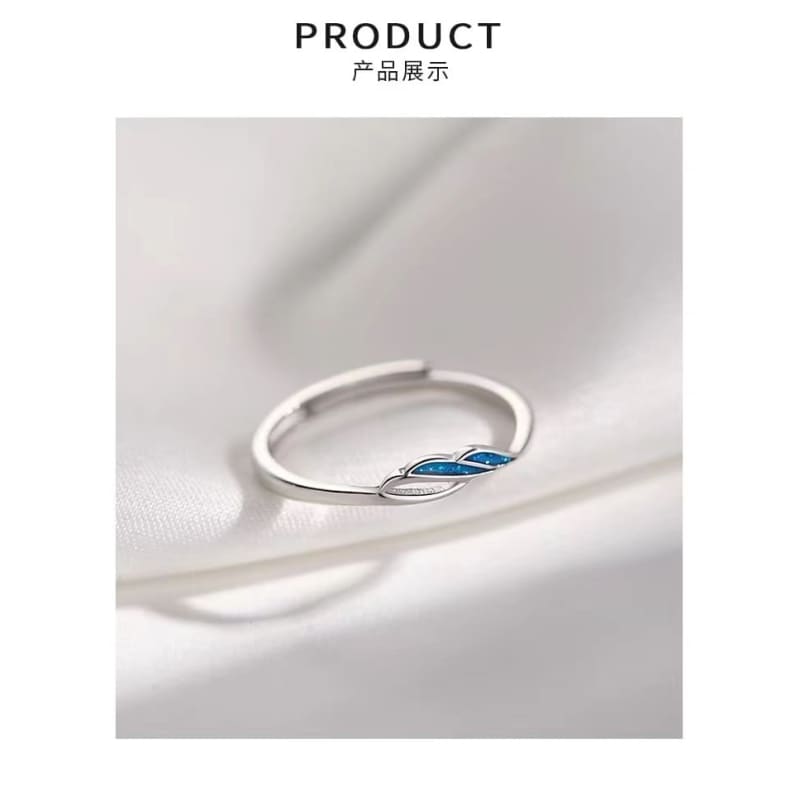 Wave Sterling Silver Open Ring