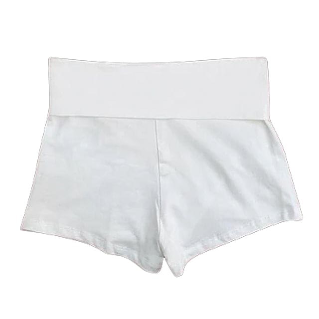 White Bow Shorts - Shorts