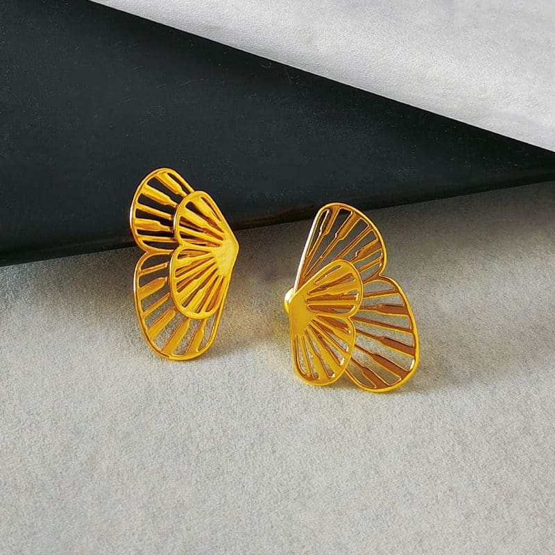 Wing Stud Earring