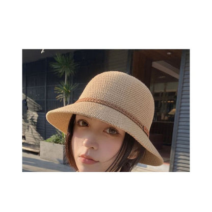 Woven Bucket Hat