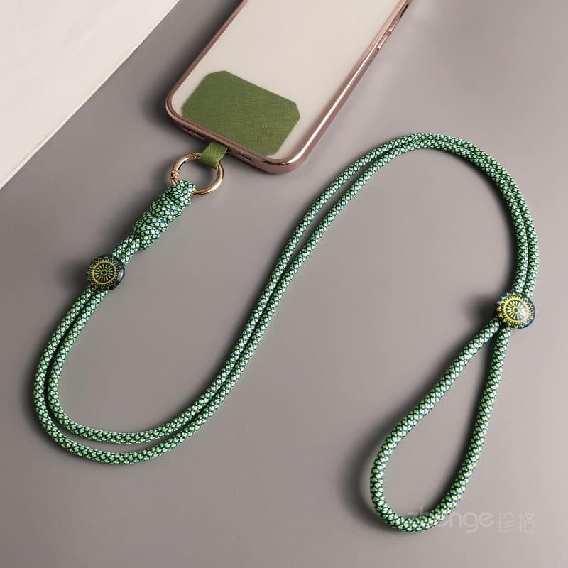 Woven Cord Phone Lanyard with Lanyard Pad - Accessories