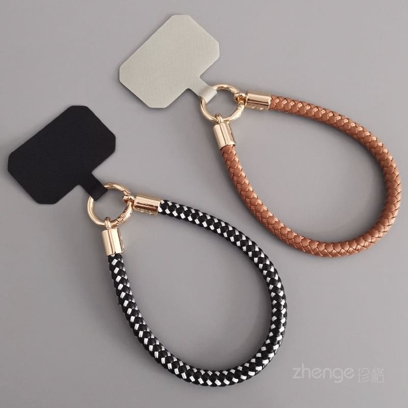 Woven Cord Phone Strap with Lanyard Pad - Accessories