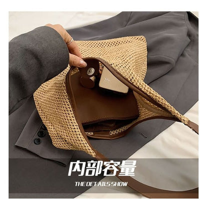 Woven Shoulder Bag