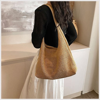 Woven Shoulder Bag