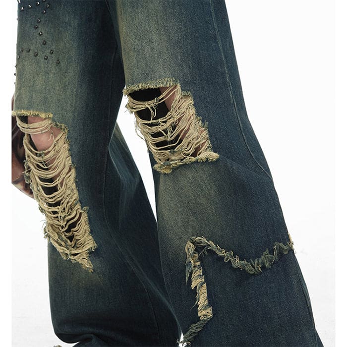 Y2K Destroyed Jeans - Jeans