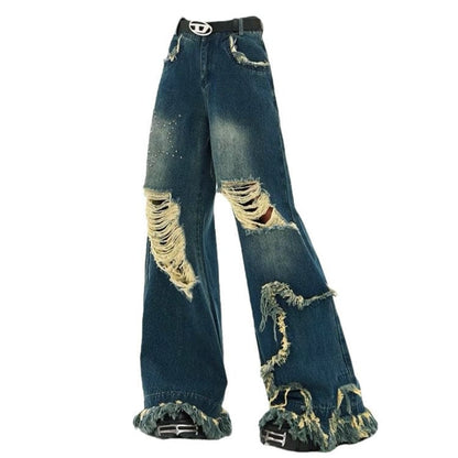 Y2K Destroyed Jeans - Jeans