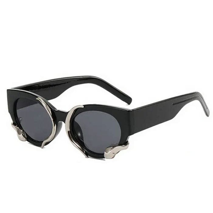 Y2K Snake Sunglasses - Standart / Black - Glasses