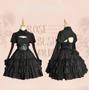 Rose Garden Gothic Lolita Dress/Waistcoat SP17563 - Harajuku Kawaii Fashion Anime Clothes Fashion Store - SpreePicky