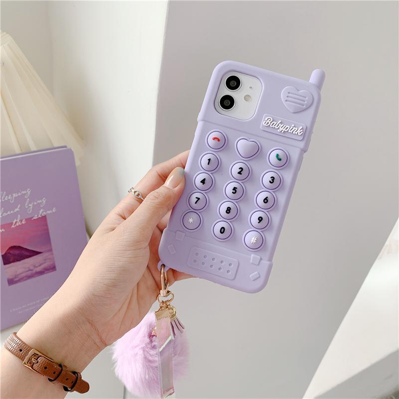 Cute Blue/Pink/Purple Kawaii Pastel Phone Case MK16173