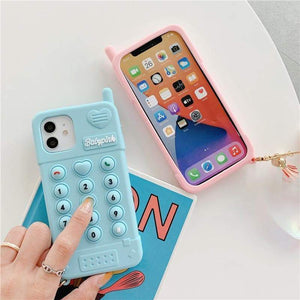 Cute Blue/Pink/Purple Kawaii Pastel Phone Case MK16173