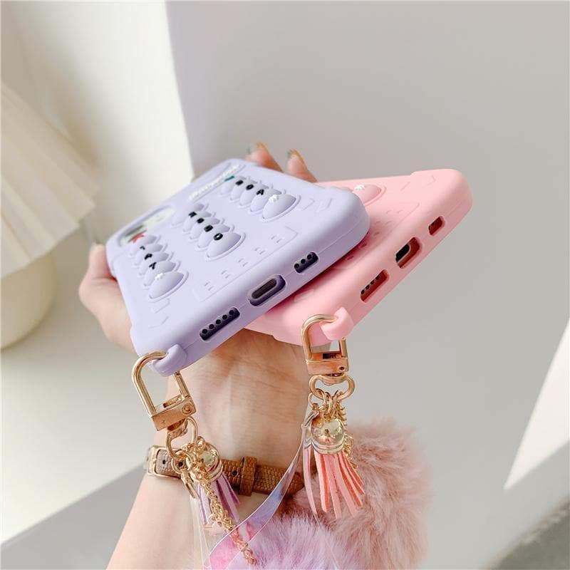 Cute Blue/Pink/Purple Kawaii Pastel Phone Case MK16173