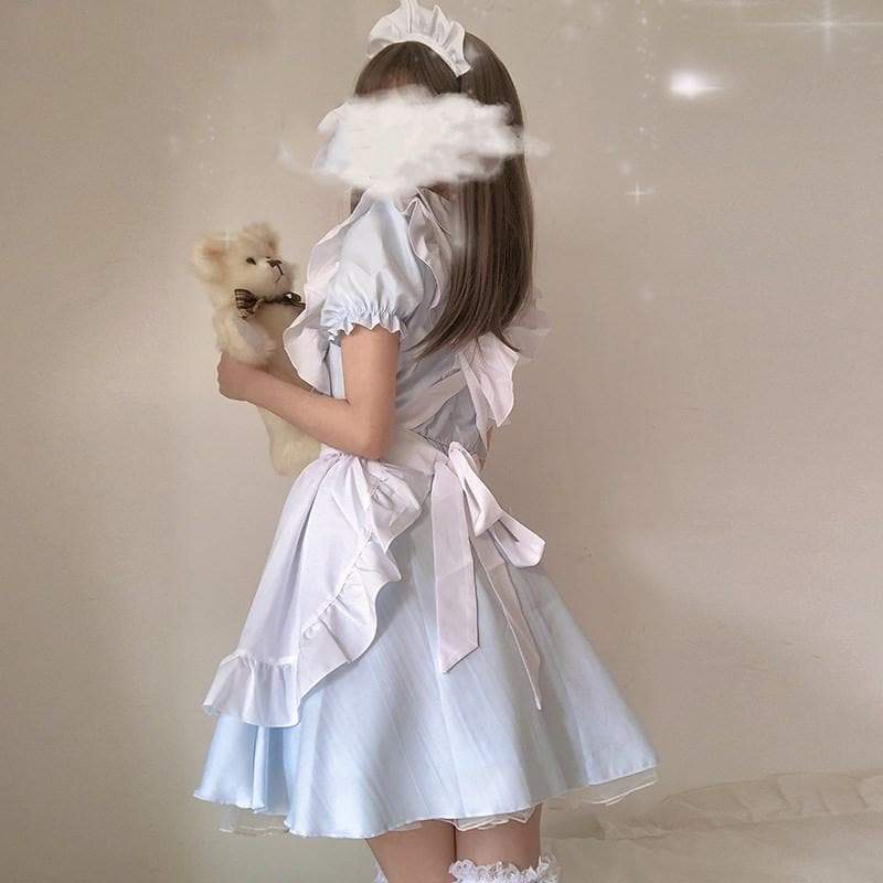 Sweet Cute Maid Alice in Wonderland Kawaii Dress MM1899