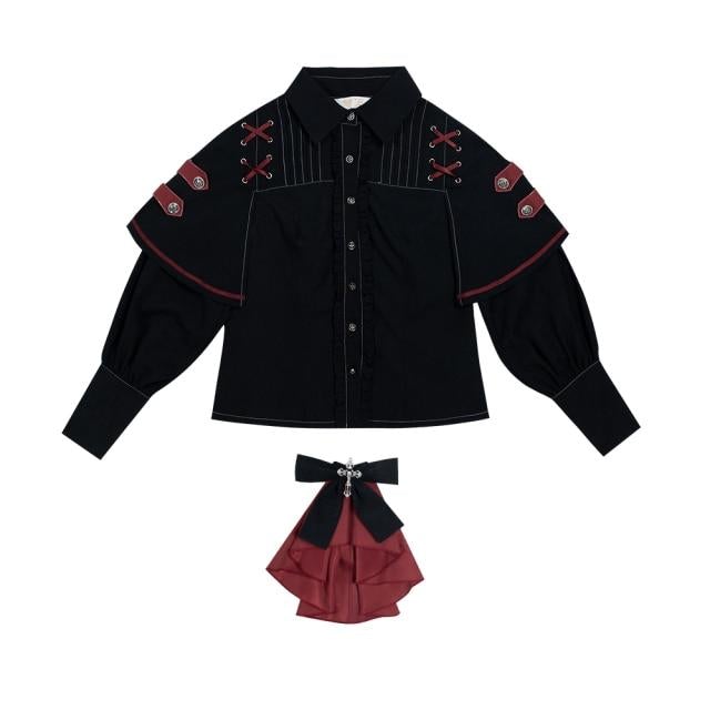 Japanese Style Gothic Retro Chic Punk Lolita Dress Set BM008