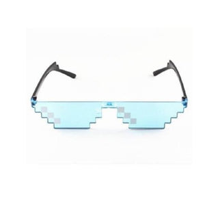 8 Bit Thug Life Mosaic Pixelated Party Eyeglasses MK0586 - KawaiiMoriStore