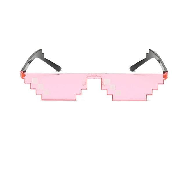 8 Bit Thug Life Mosaic Pixelated Party Eyeglasses MK0586 - KawaiiMoriStore