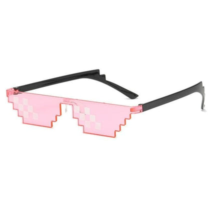 8 Bit Thug Life Mosaic Pixelated Party Eyeglasses MK0586 - KawaiiMoriStore