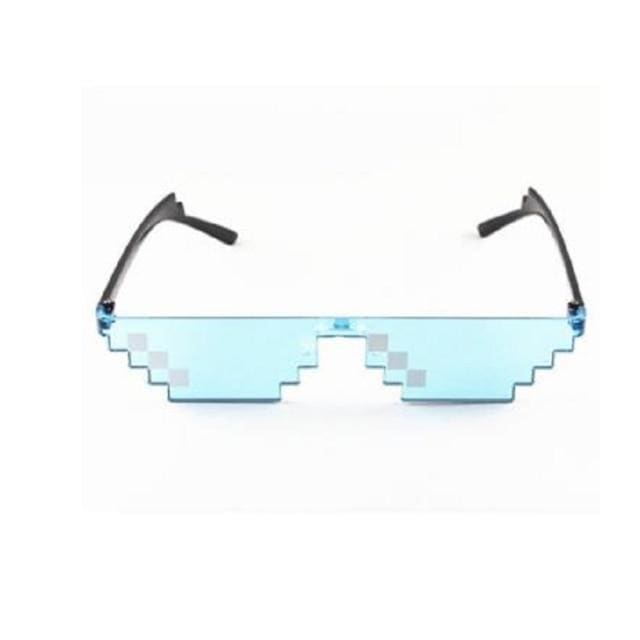 8 Bit Thug Life Mosaic Pixelated Party Eyeglasses MK158 - KawaiiMoriStore