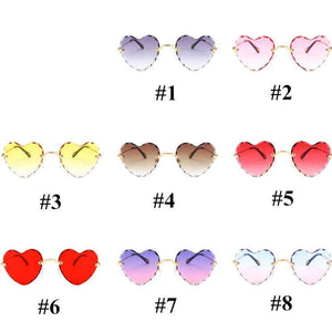 8 Colors Gradient Heart Sun Glasses MK14933 - KawaiiMoriStore