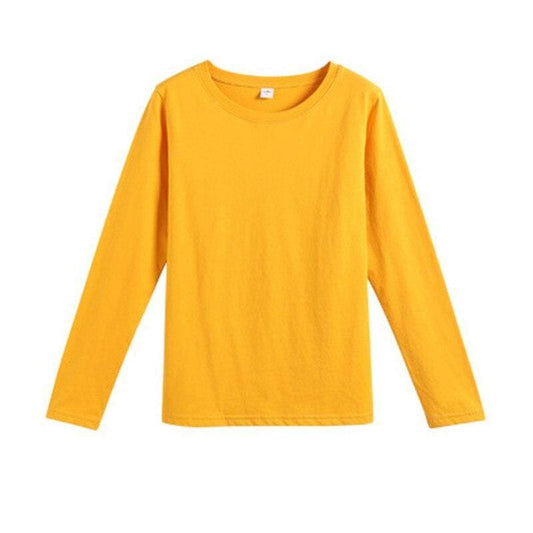 9 Colors Long Sleeve Top Shirt MK14819 - KawaiiMoriStore