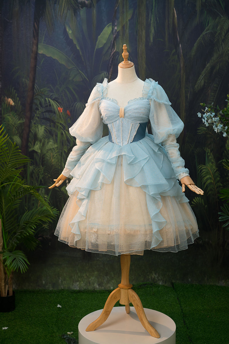Alice in Wonderland Rabbit Castle Lolita Dress MK17715