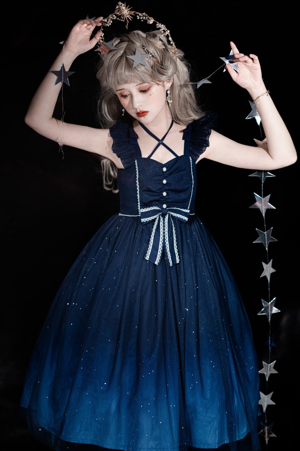 Sea of Galaxy Lolita Dress MK17686