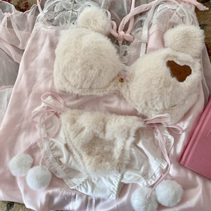 Kawaii Plush Bear Underwear Set MM2304