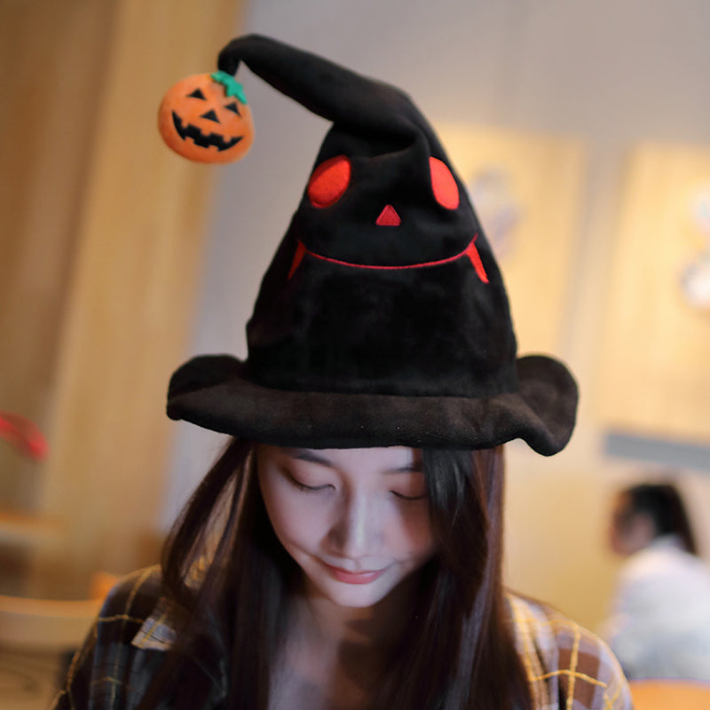 Funny Halloween Pumpkin and Witch Hat MK Kawaii Store