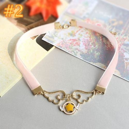 Angel Sakura Wing Choker MK179165 - KawaiiMoriStore